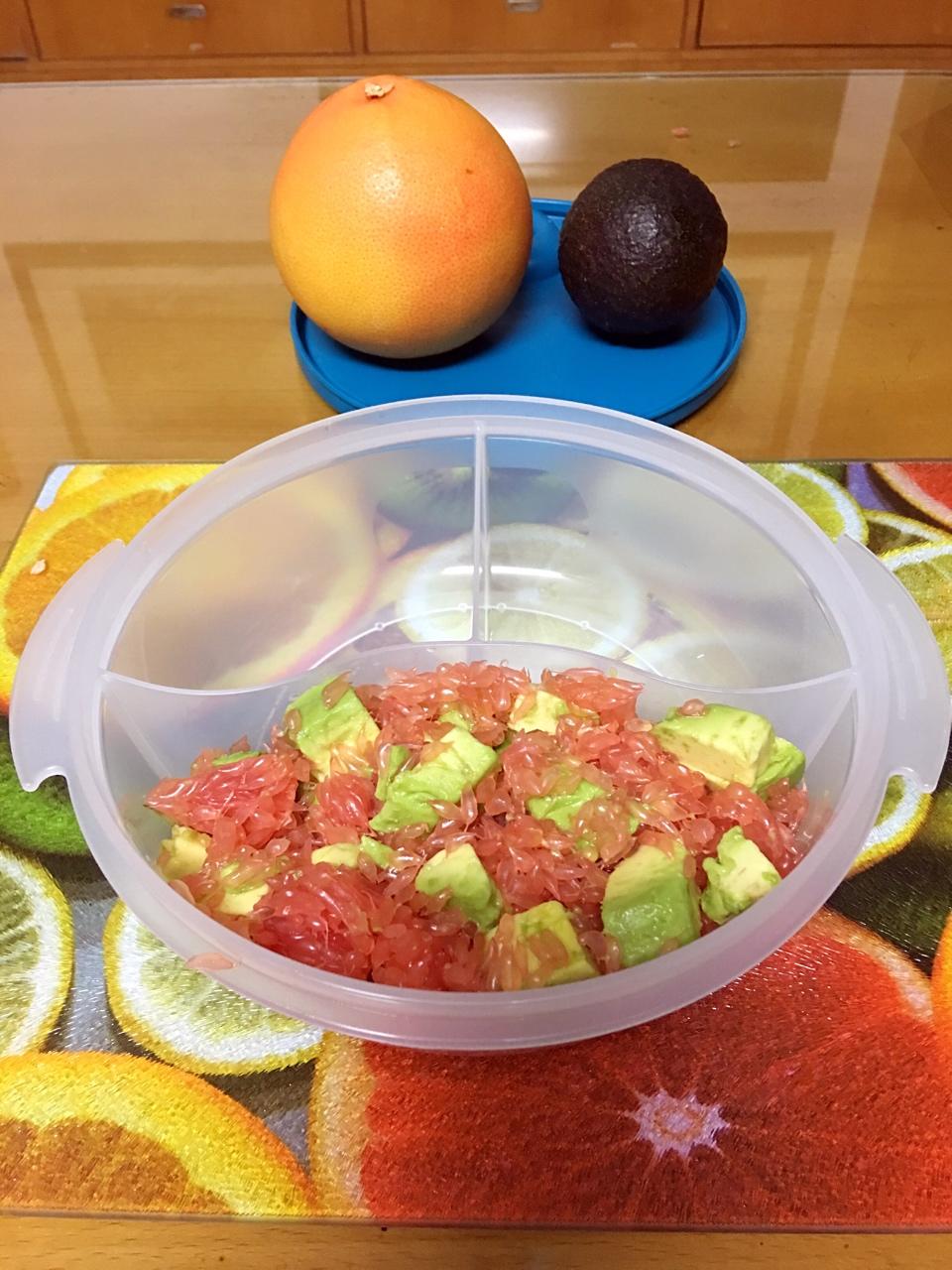 牛油果西柚沙拉