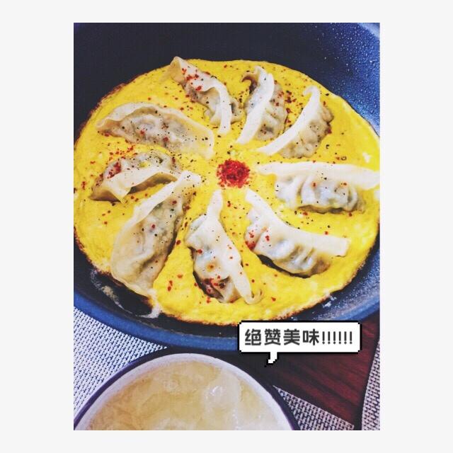 懒人快手抱蛋煎饺