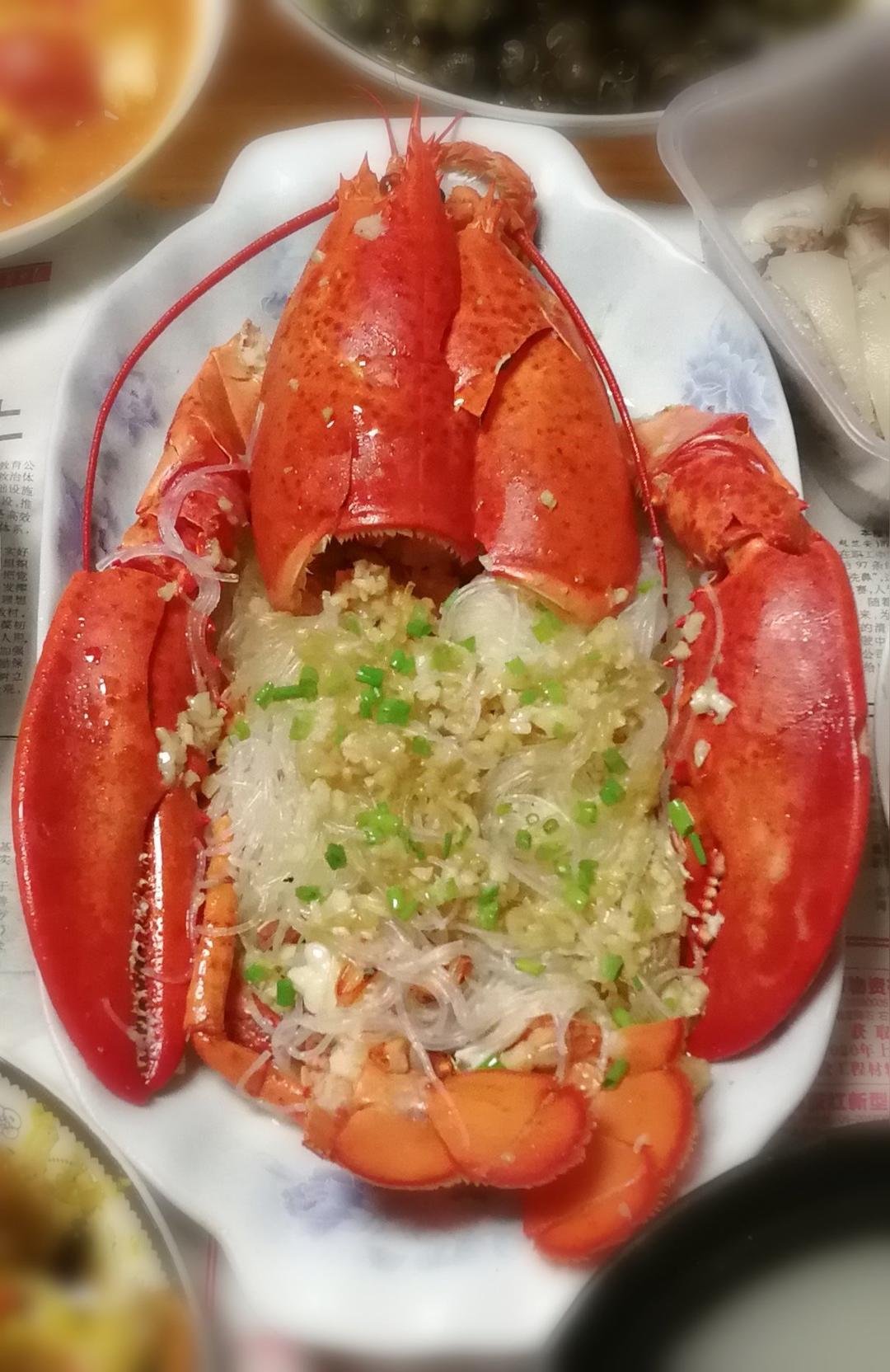 清蒸波士顿龙虾