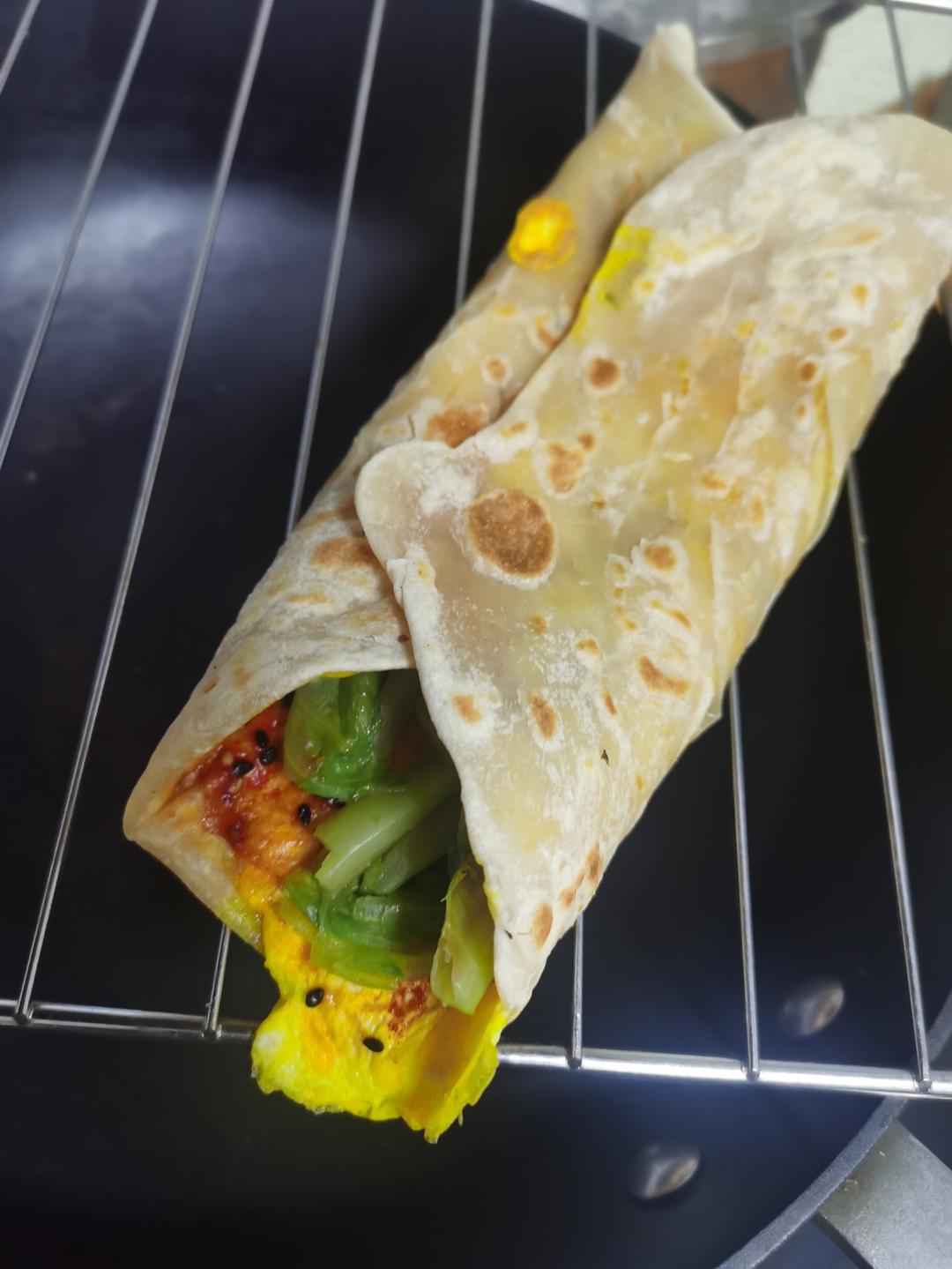 椒盐手抓饼