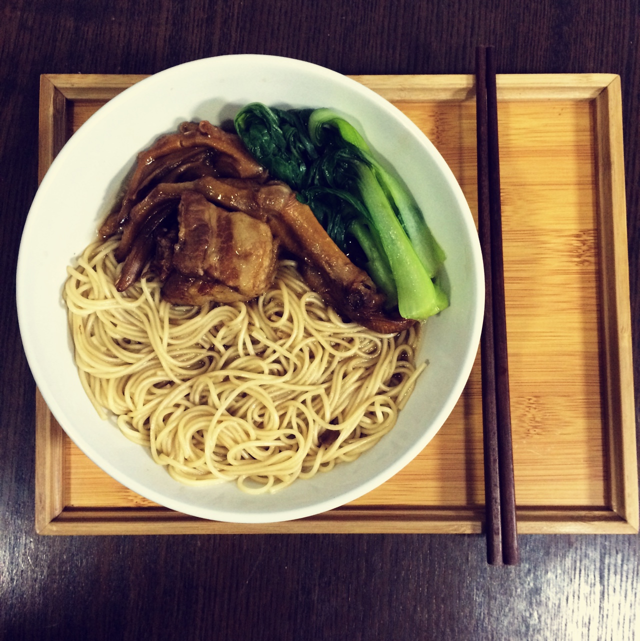 红烧肉面