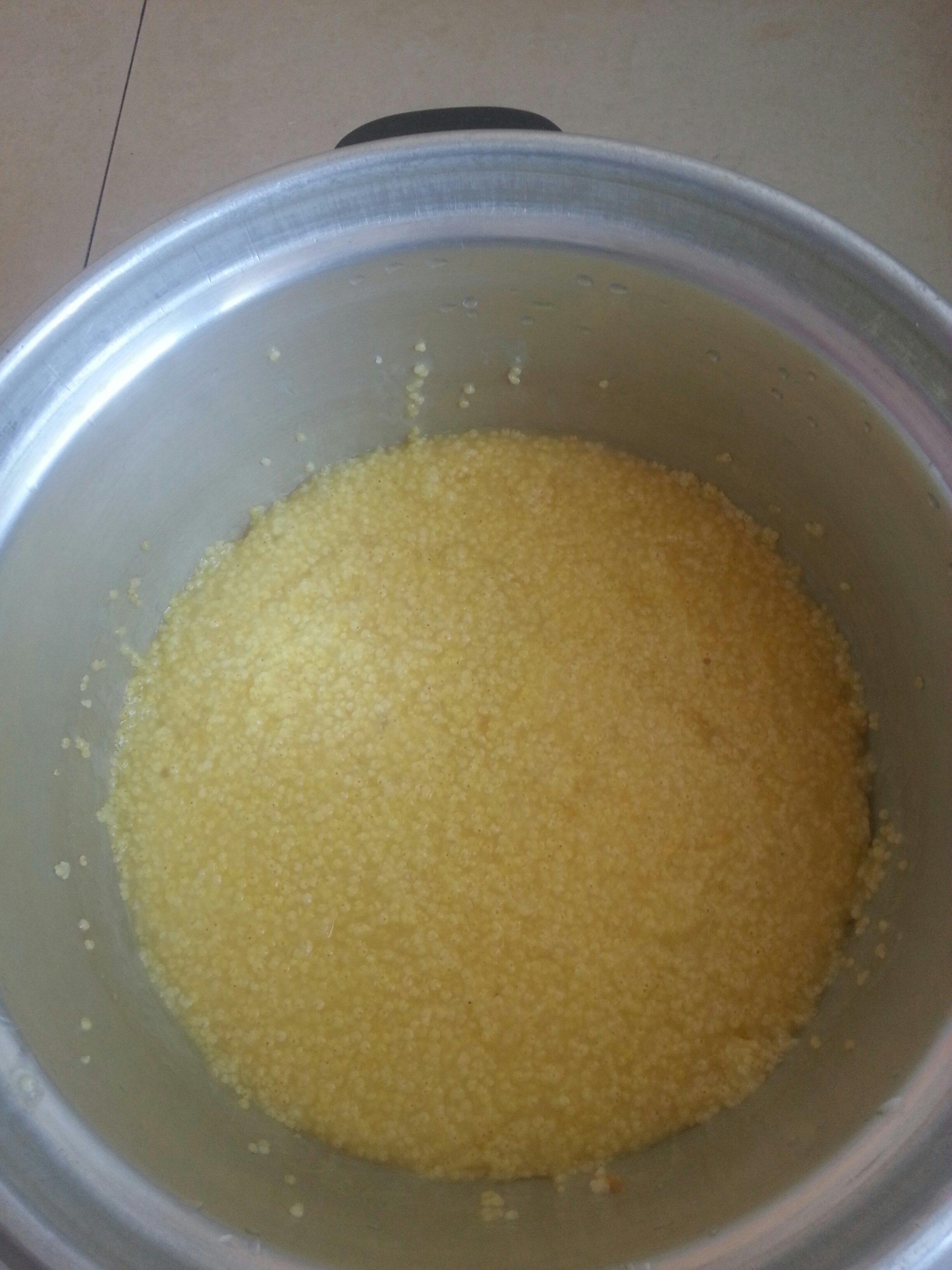 蒸大黄米饭的做法 步骤3
