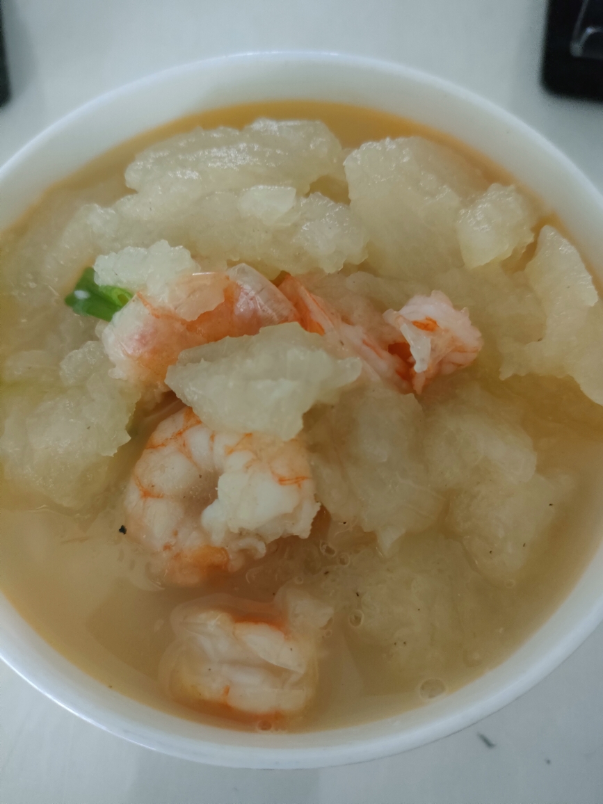 冬瓜鲜虾汤的做法