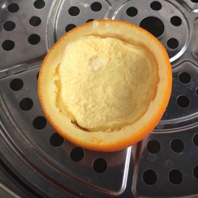 橙汁鱼肉鸡蛋羹（宝宝辅食）的做法