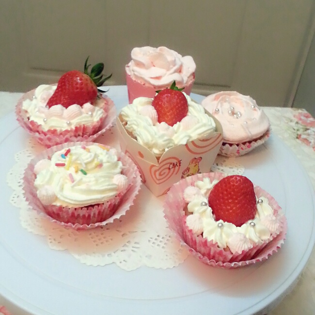 奶油戚风杯子蛋糕