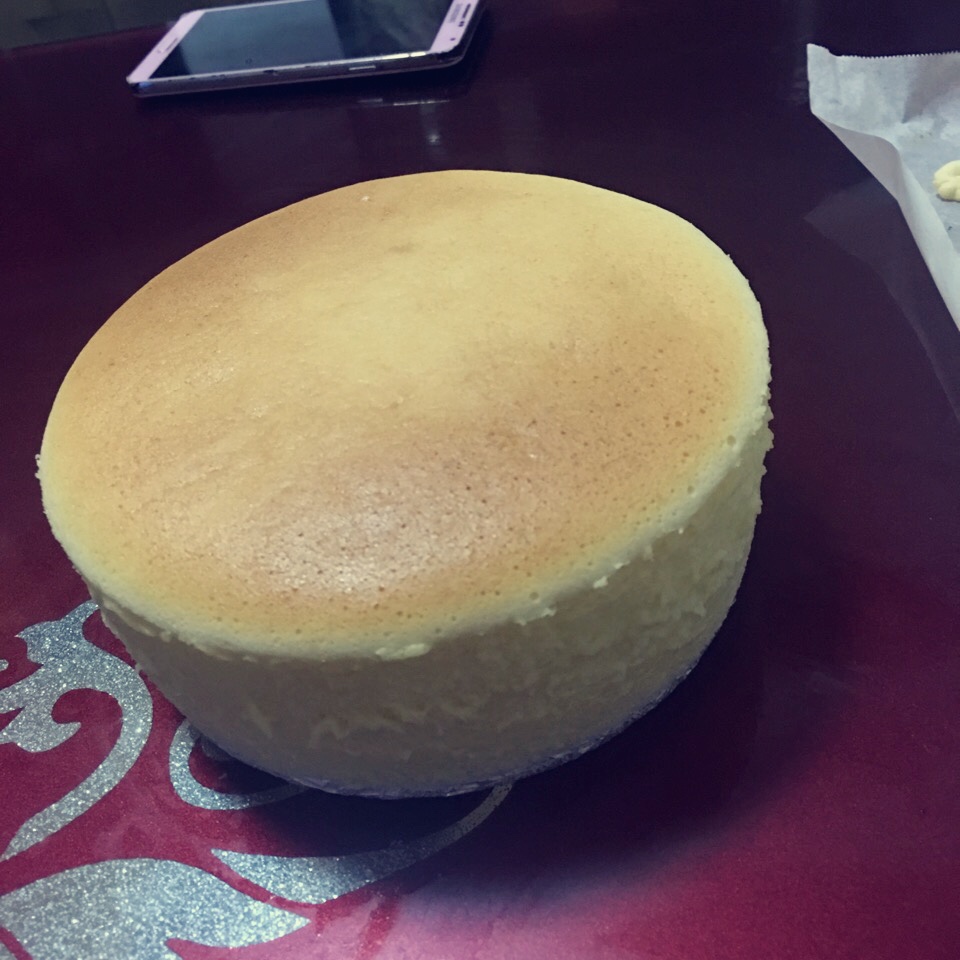 6寸轻芝士蛋糕(乳酪戚风蛋糕)