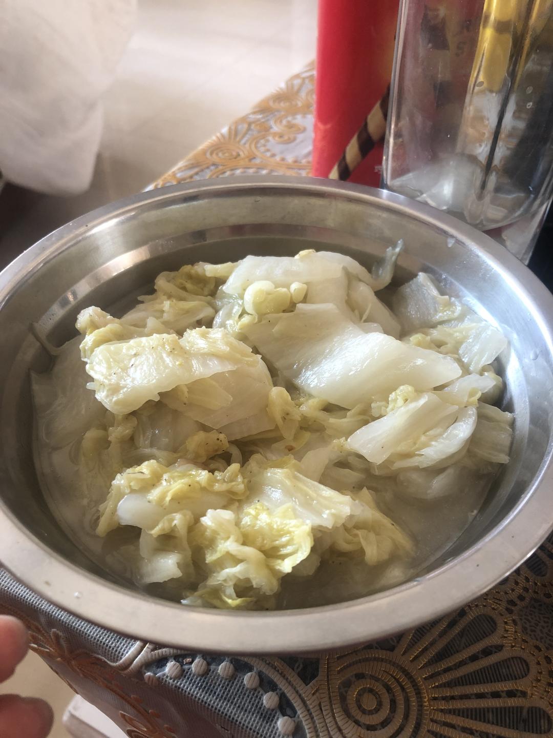 炒大包菜的做法