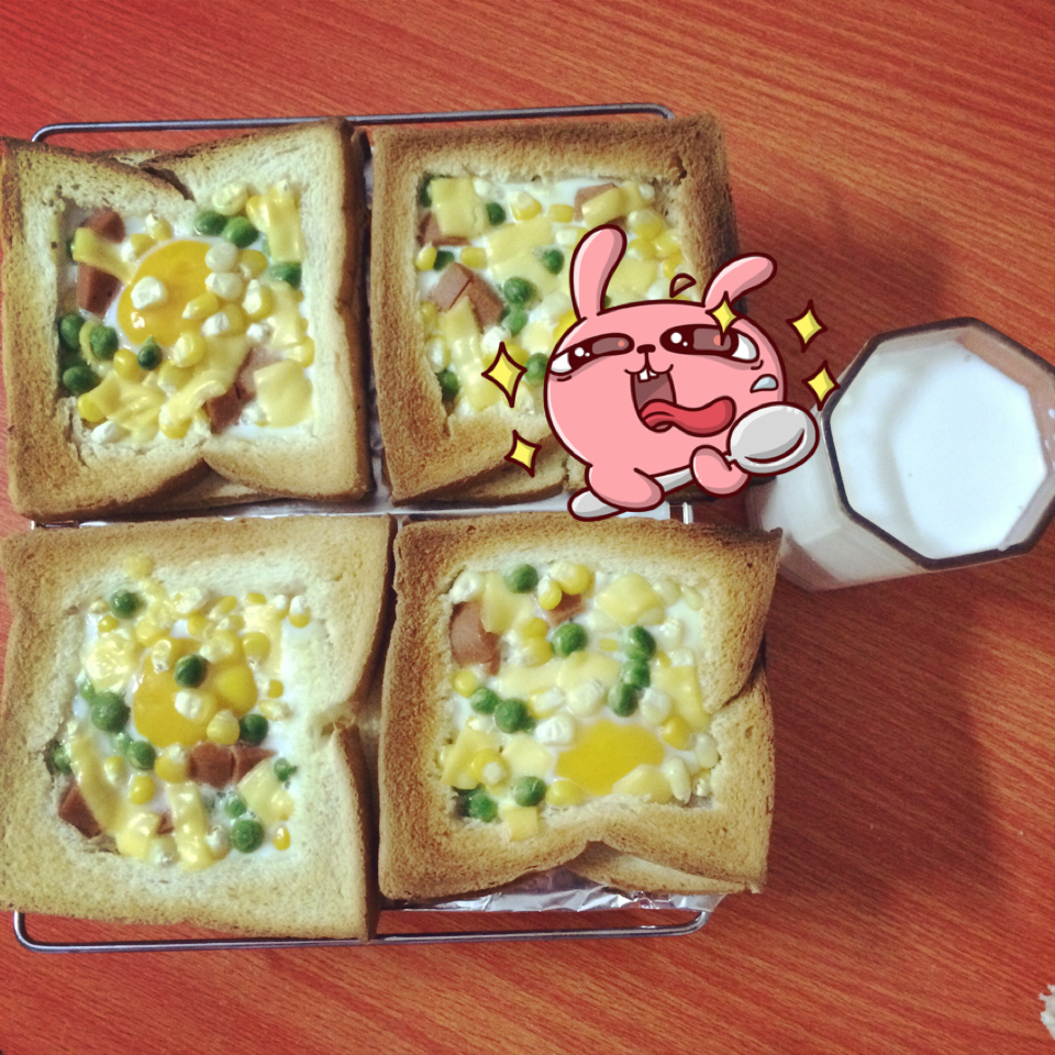 烤土司(快手早餐)