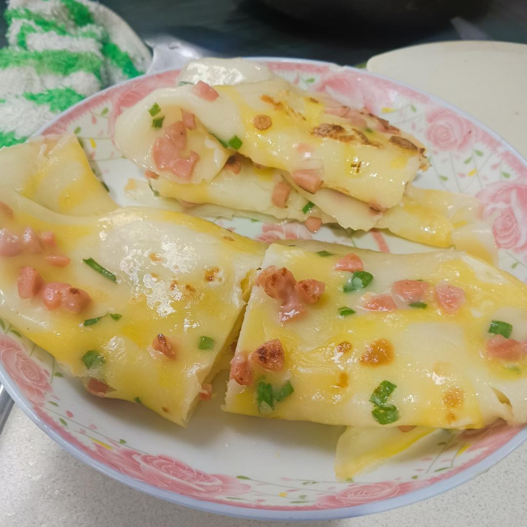 牛奶鸡蛋早餐饼