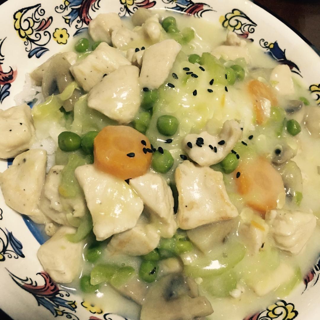 奶油炖菜（调味块版）