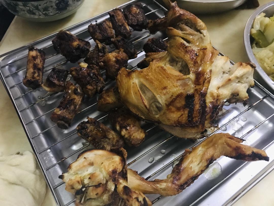 酥皮烤鸡