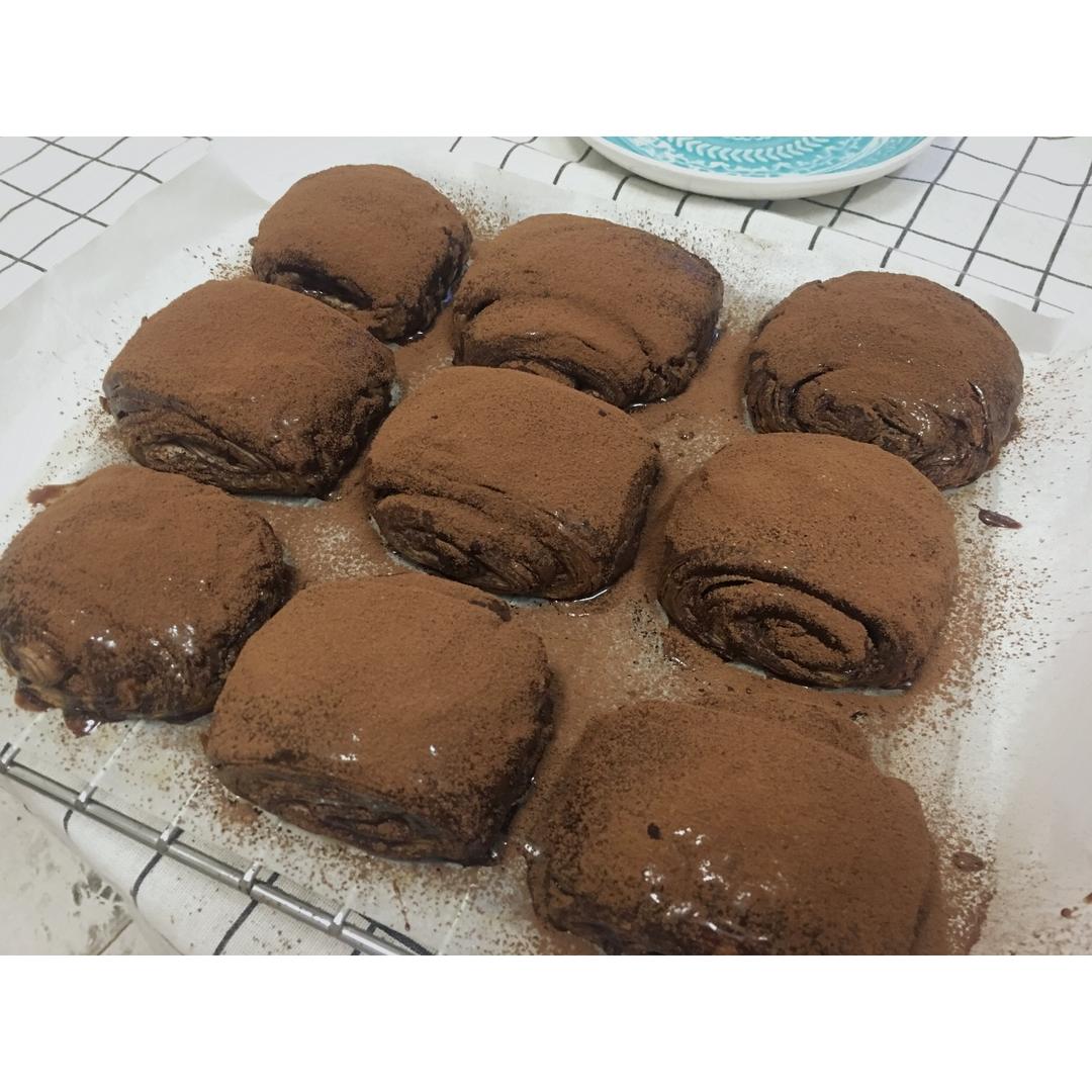 脏脏包-可颂牛角包Chocolate Croissants