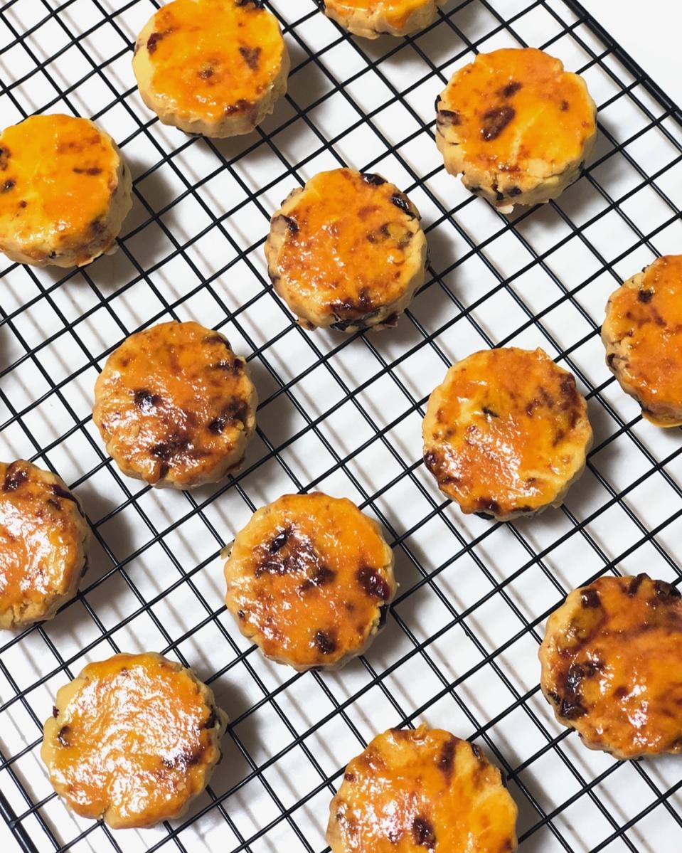 蔓越莓(葡萄)奶酥  适合给孩子的少糖配方😉