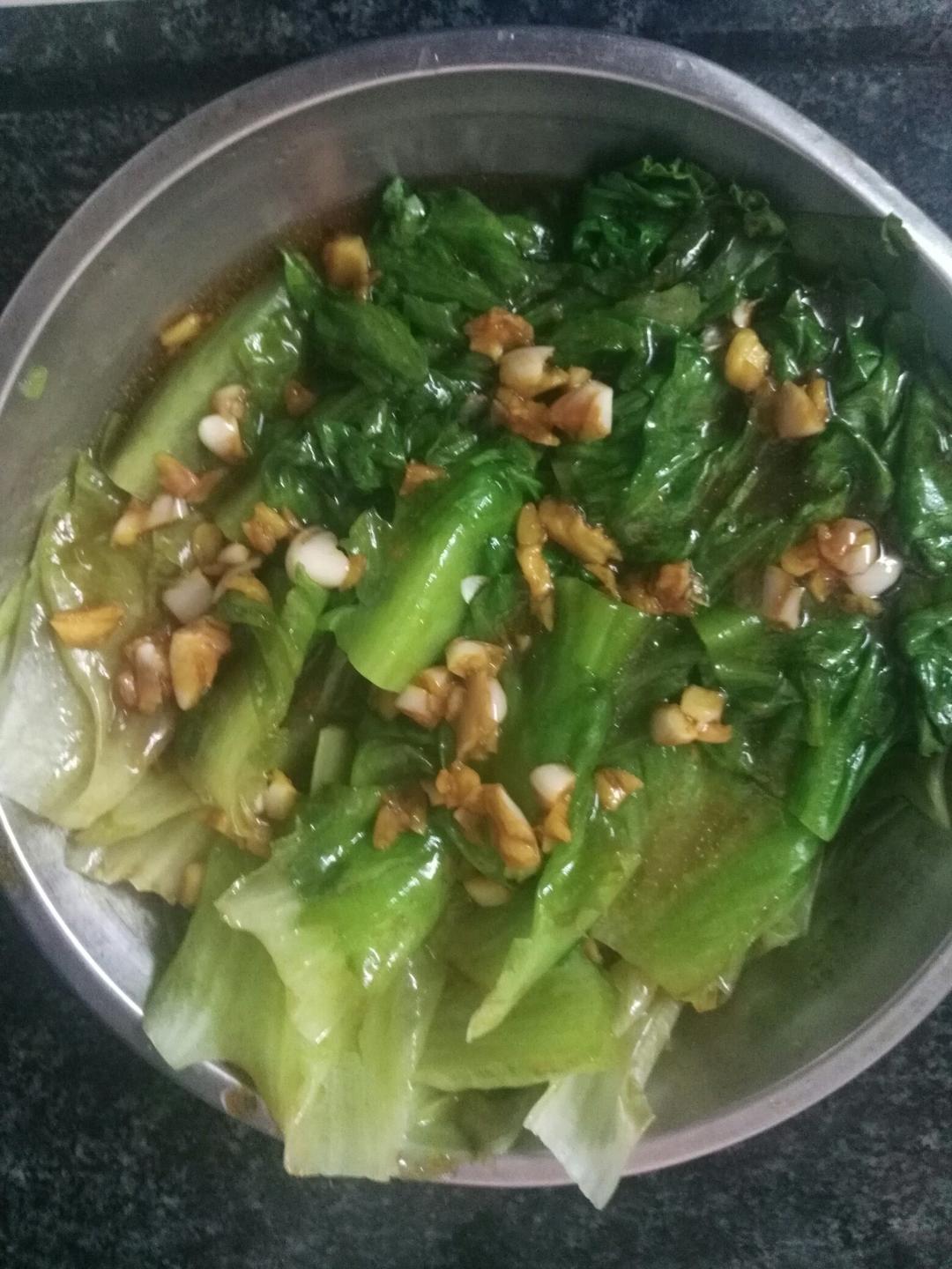 家常菜 蚝油生菜