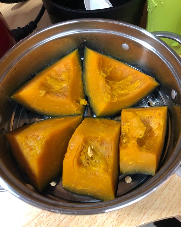 纤的烘焙日记做的蒸南瓜