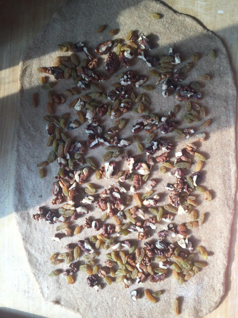 黑麦果仁大列巴