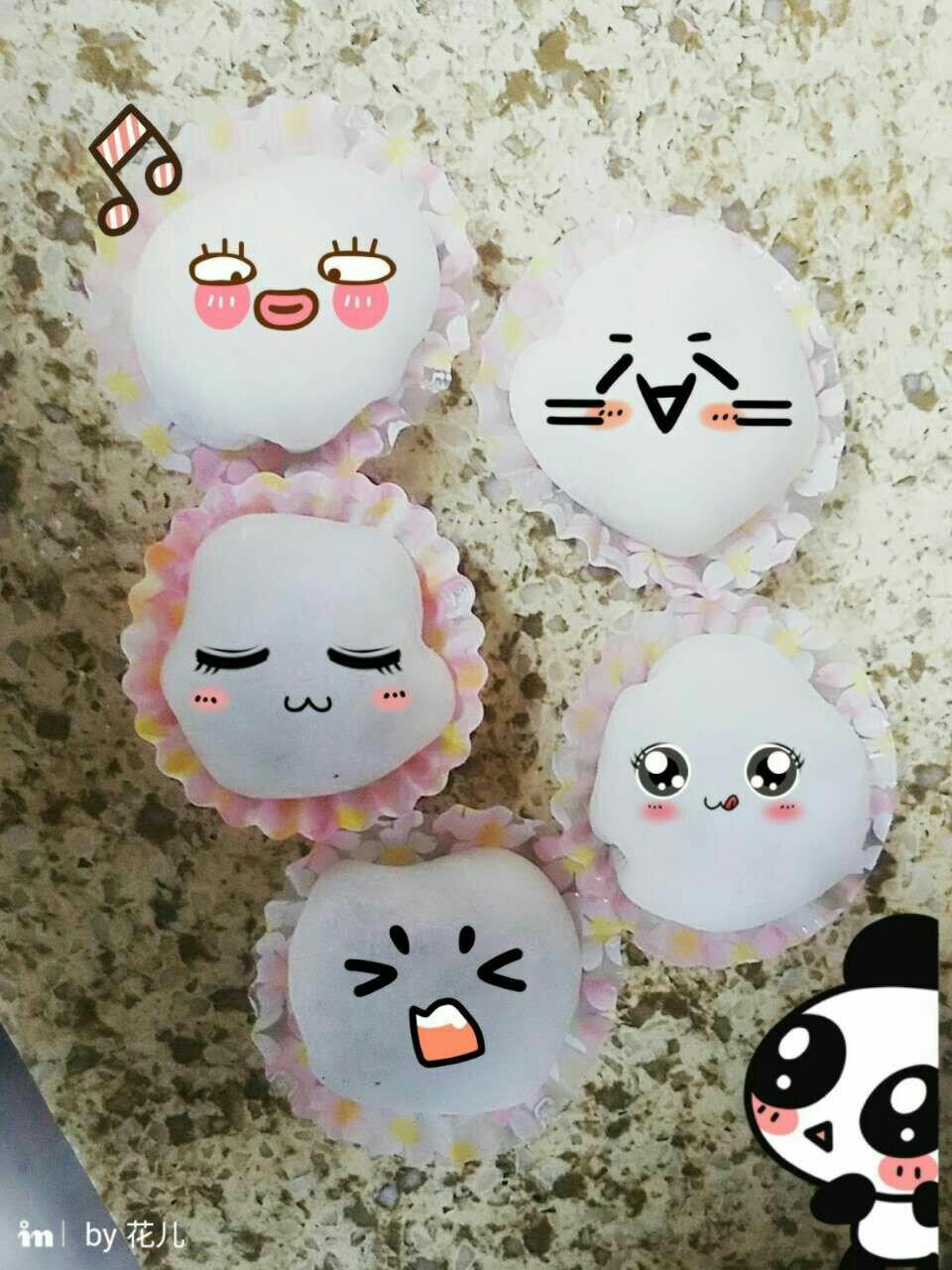 腹黑白胖子——奥利奥雪媚娘