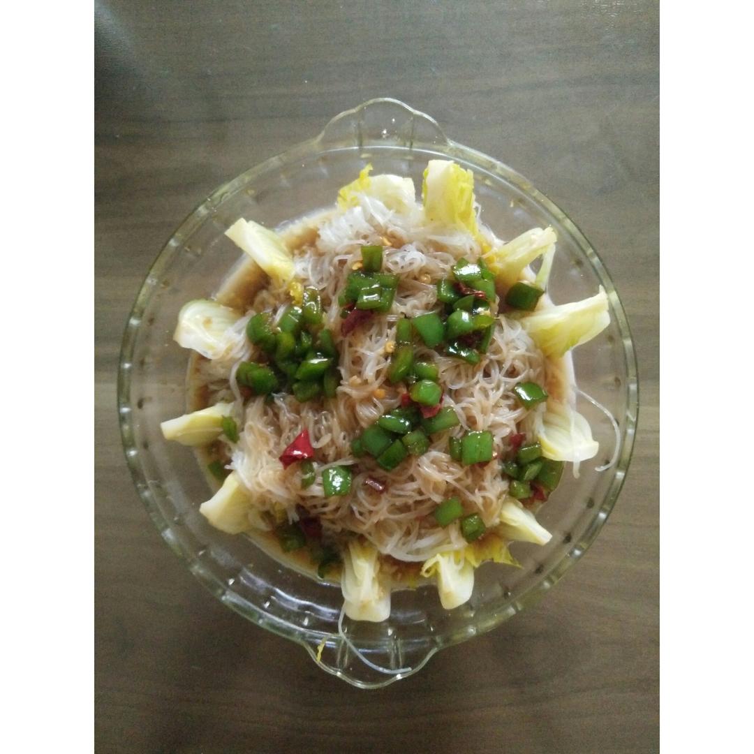 蒜蓉粉丝娃娃菜