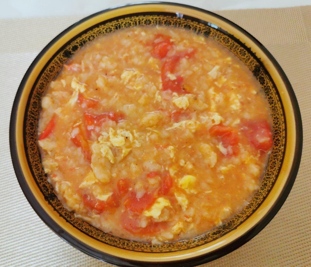 西红柿鸡蛋疙瘩汤
