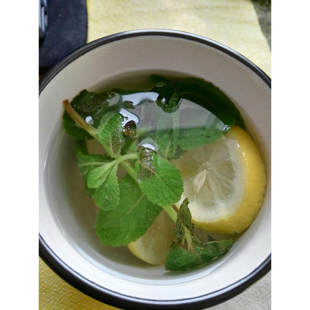 柠檬薄荷冰茶