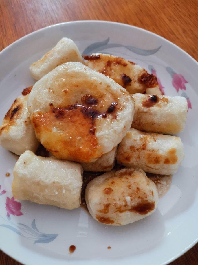 免烤箱🥇自制一口爆浆的日式年糕，你吃过吗