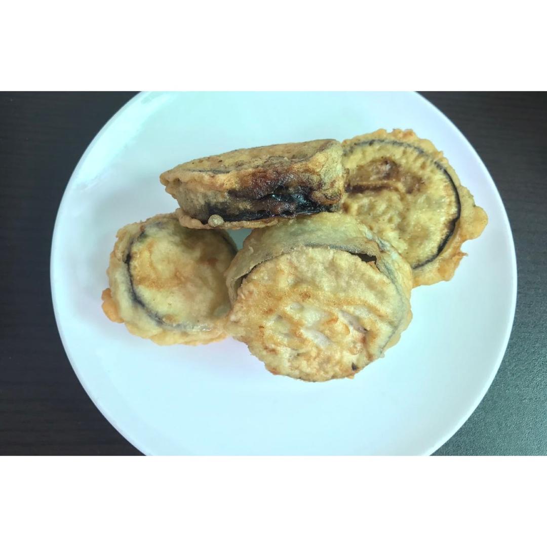 炸茄盒老沧口风味