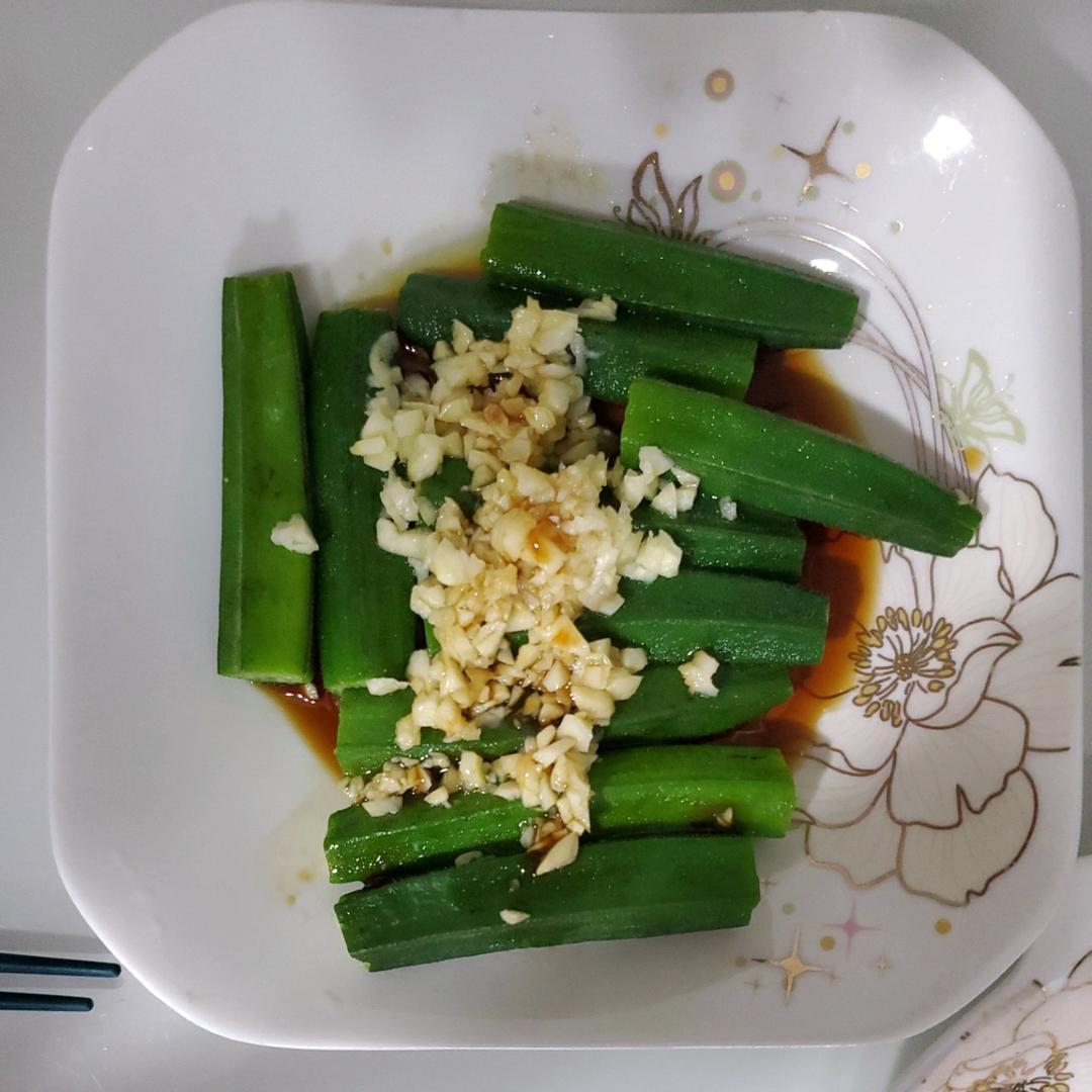 减脂营养健康|白灼秋葵|