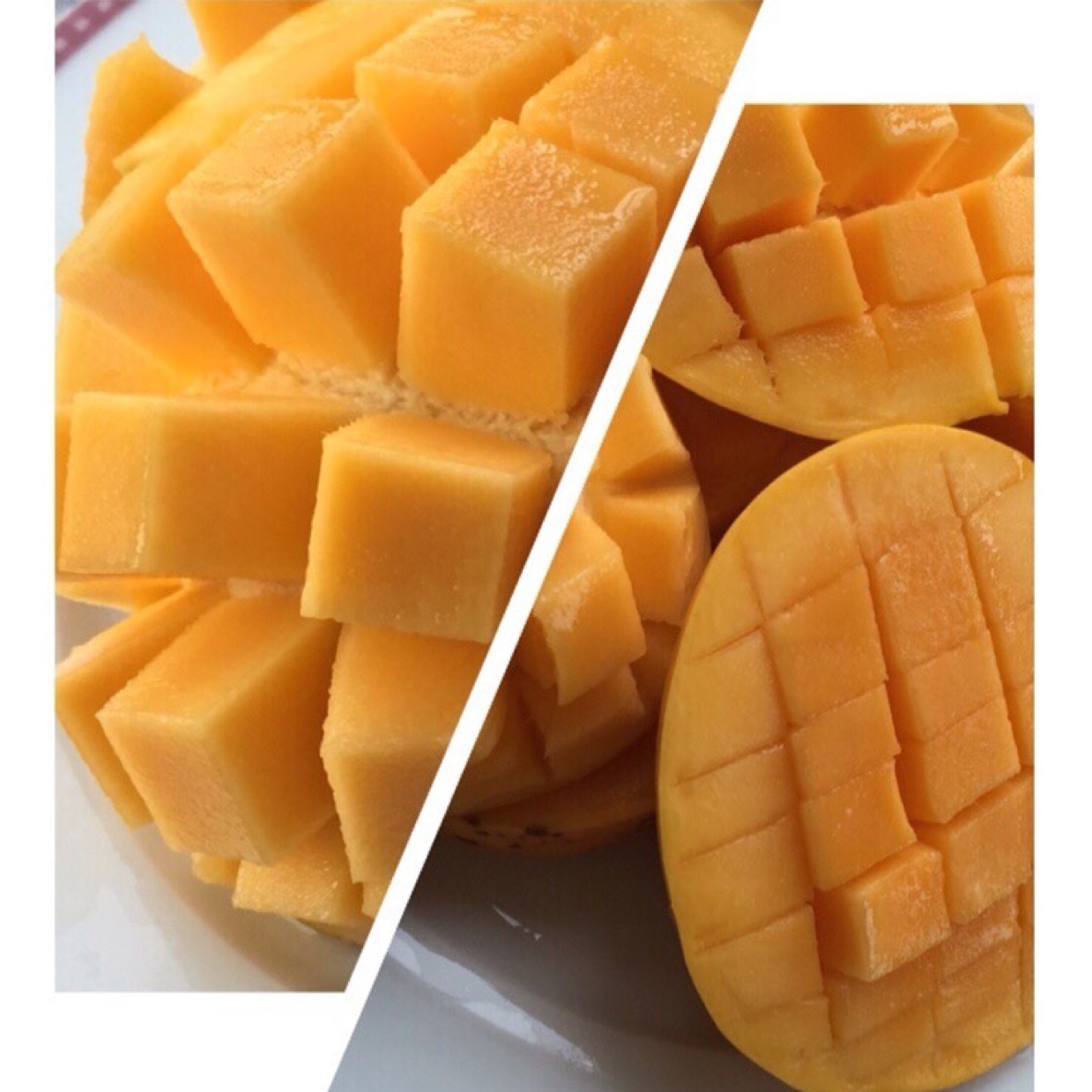巧切芒果