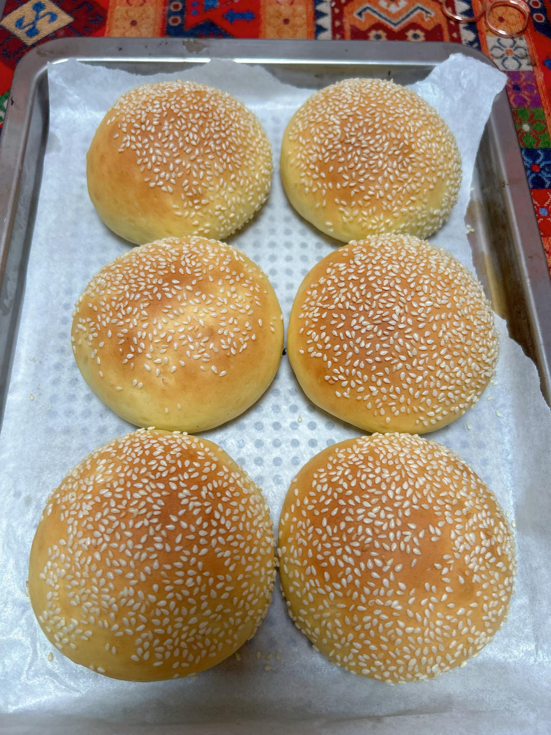 零失败汉堡胚（一次发酵）