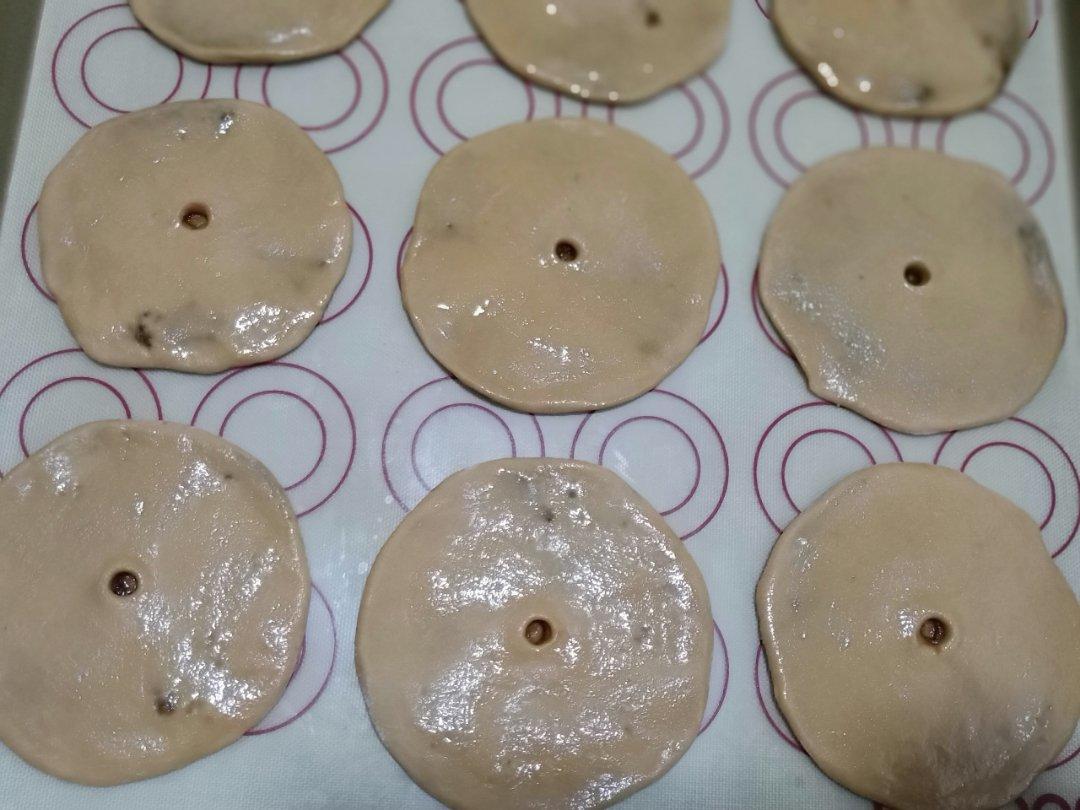 潮汕小吃【红糖肚脐饼】，香甜酥脆