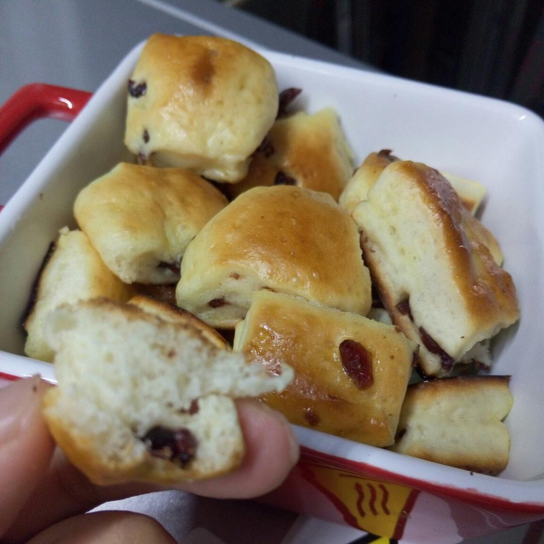 蔓越莓优格小面包块