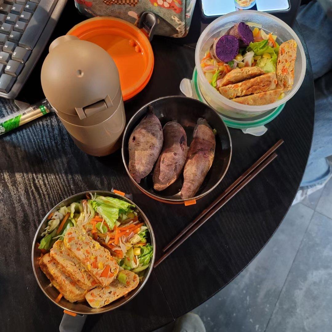 减脂鸡胸肉时蔬饼‼️巨简单超好吃