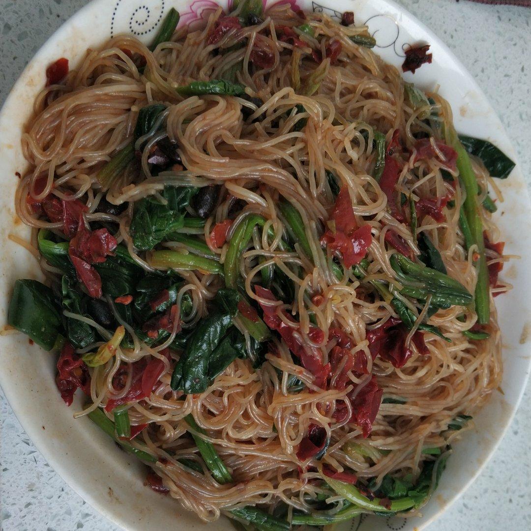 万能凉拌菜料汁（凉拌菠菜粉丝）