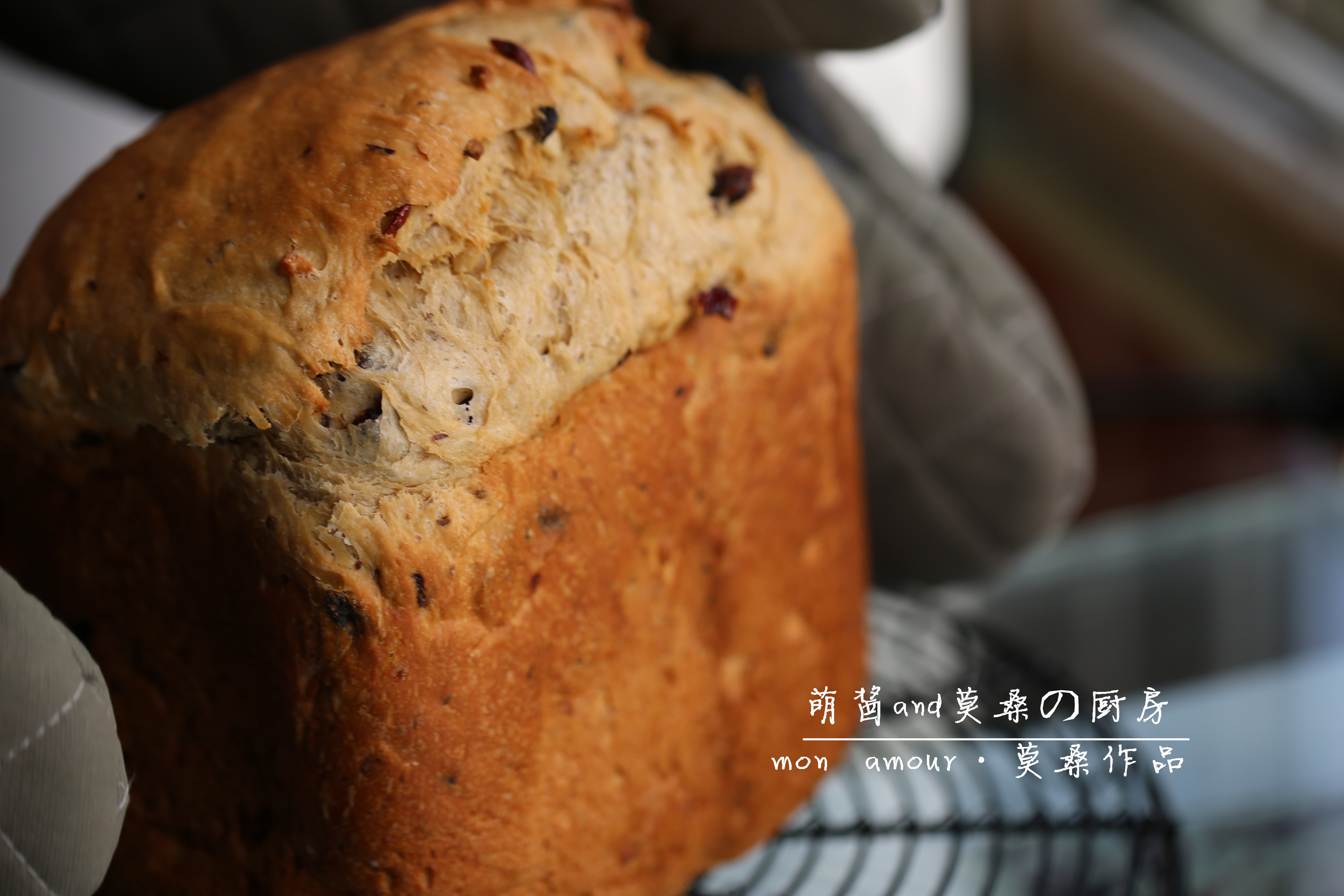 超级好吃的原味面包（面包机版）