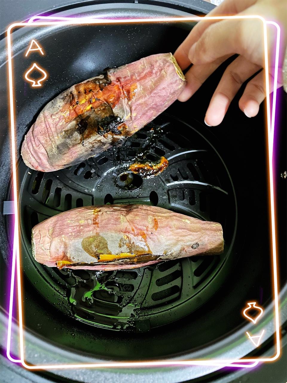 空气炸锅美食之蜜汁烤红薯的做法