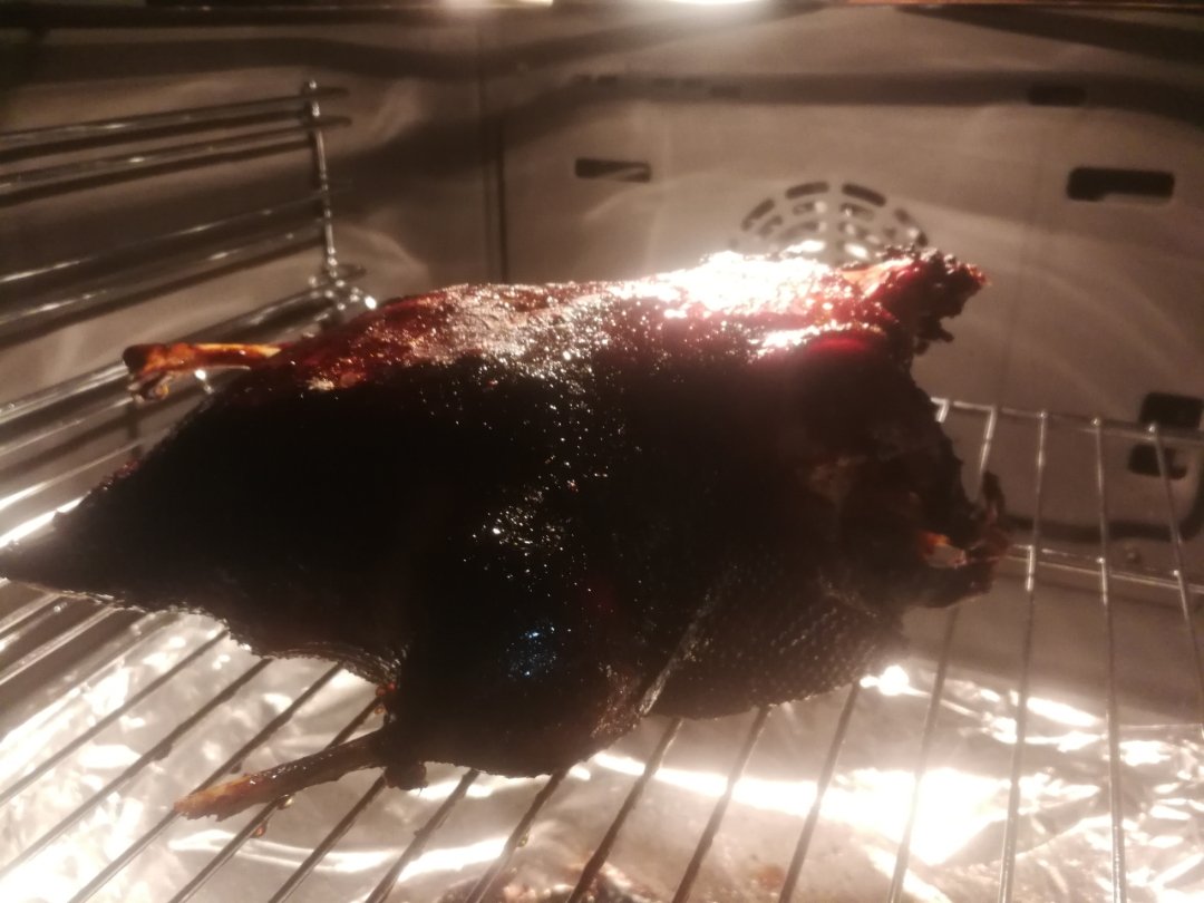 烤箱烤鸭