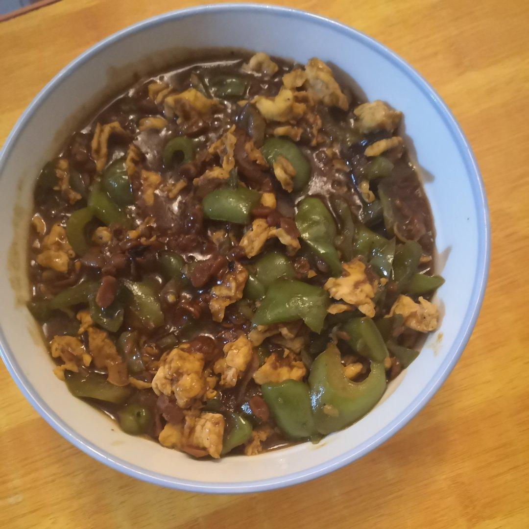 东北青椒鸡蛋酱