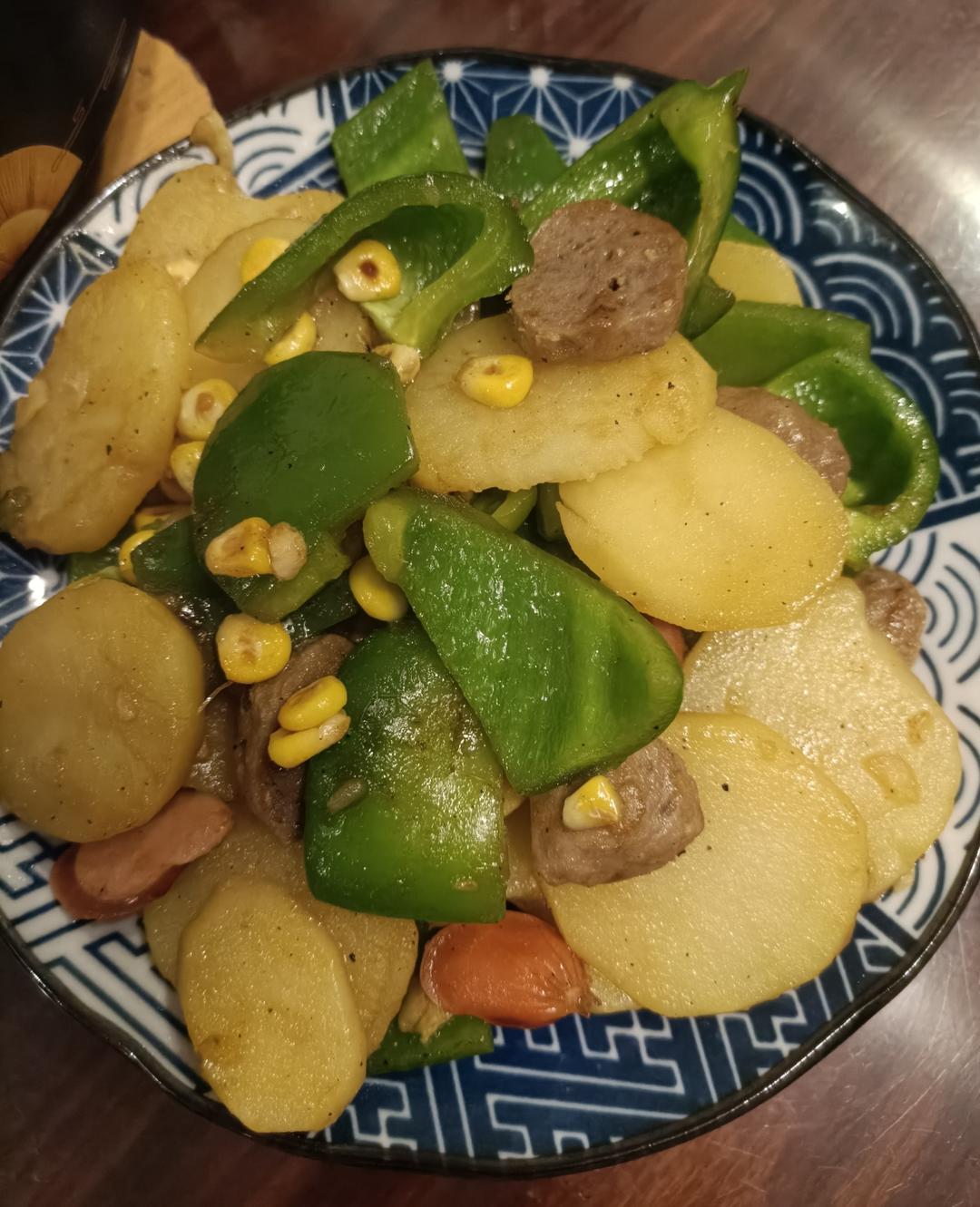 素炒三样