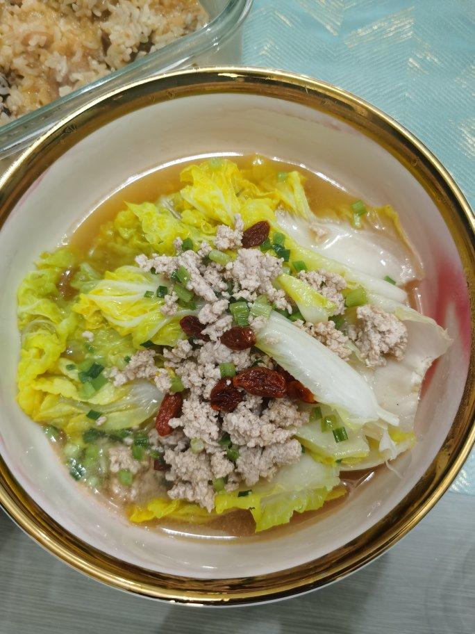 超级易上手的高汤娃娃菜