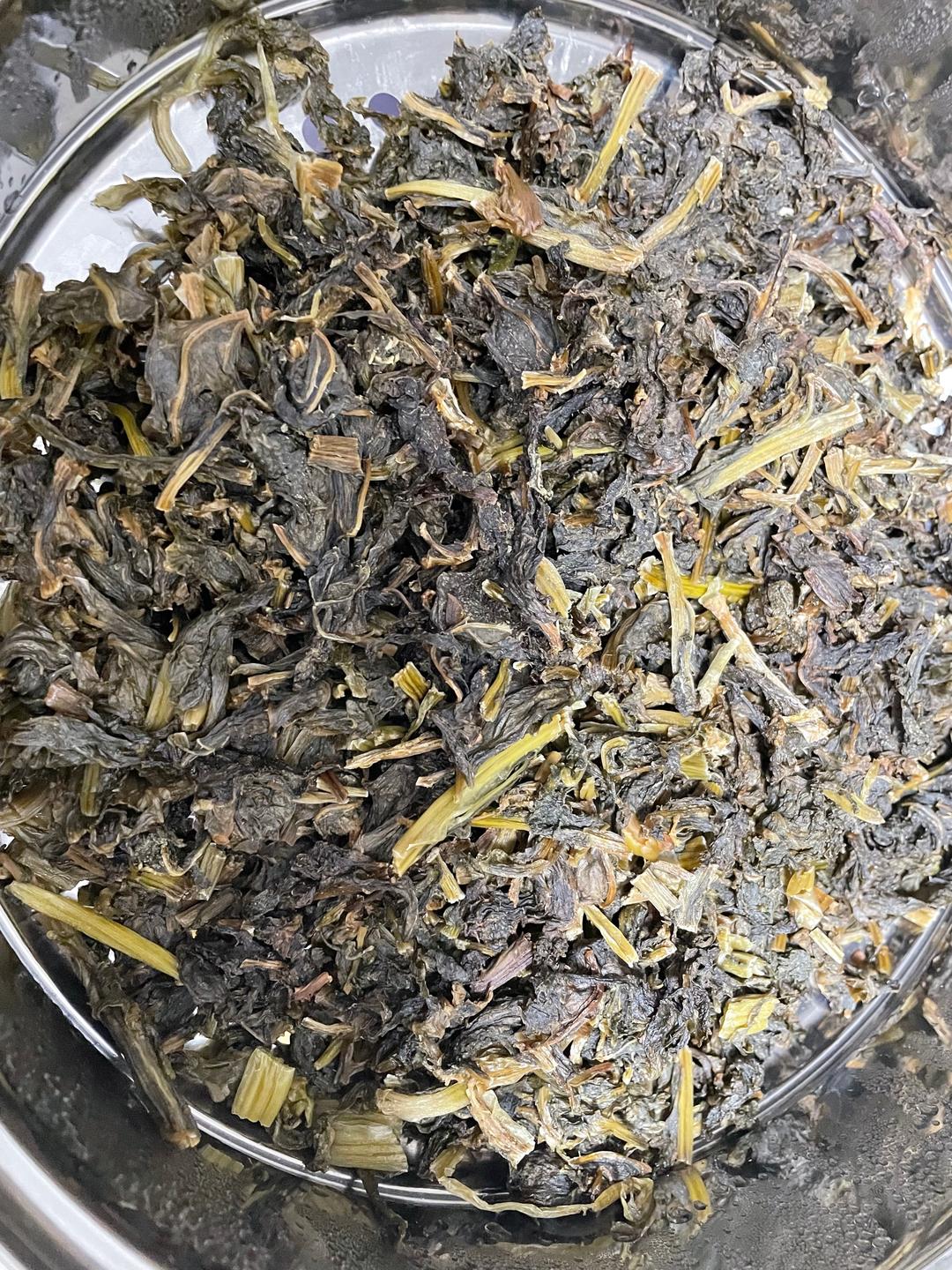 晒梅干菜的做法