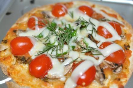 番茄芝士披萨的做法