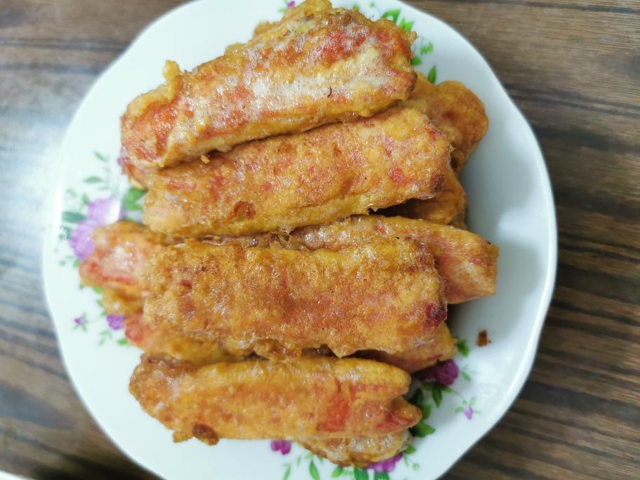 香煎蟹柳蟹肉棒的做法