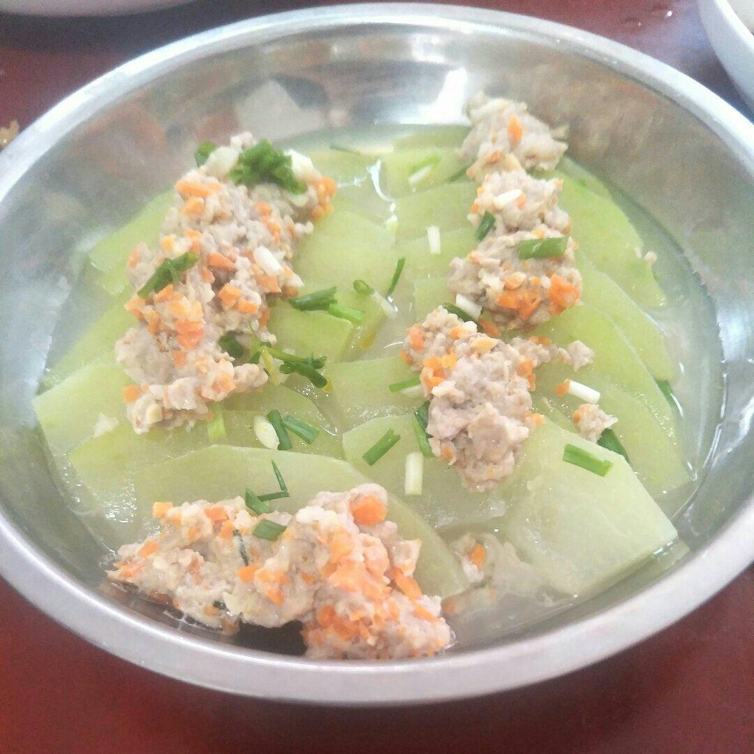 肉末蒸冬瓜