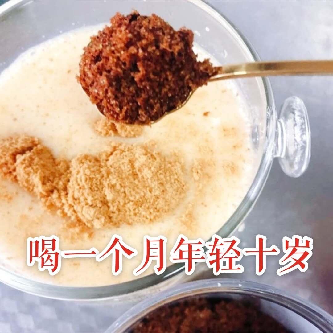 一个月年轻十岁 牛奶阿胶的做法