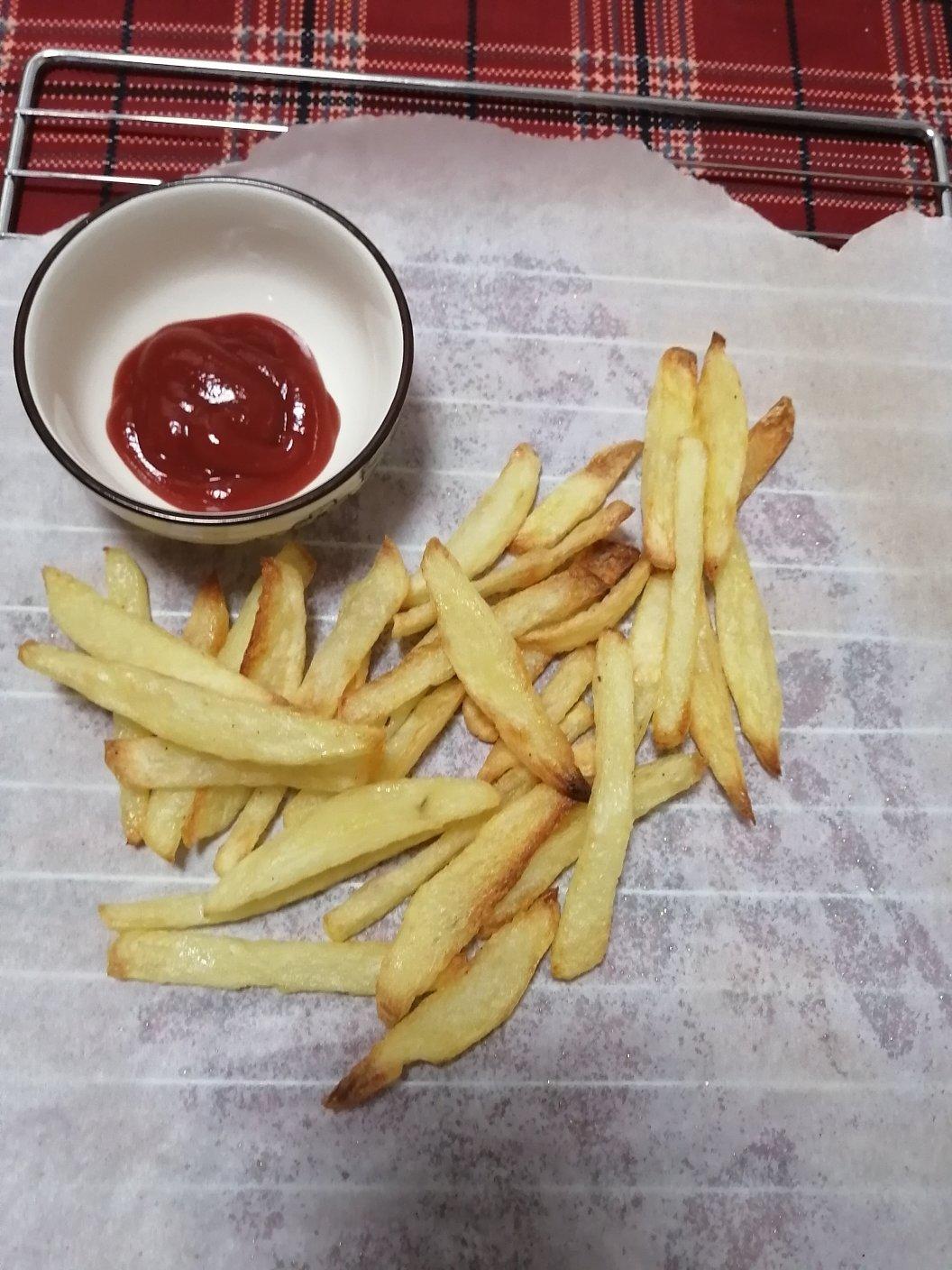 不输麦当劳的健康薯条（烤箱版）