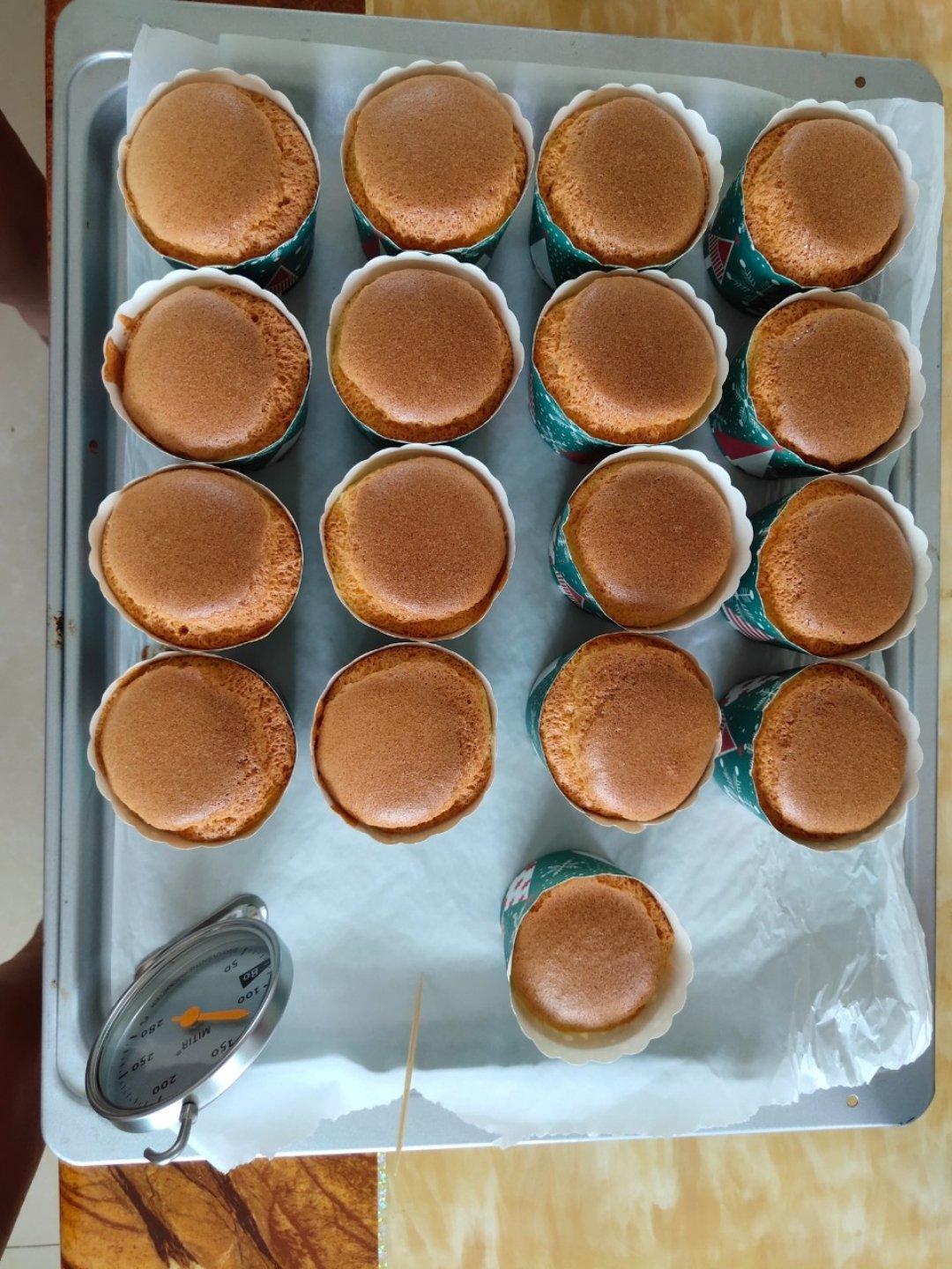 视频菜谱:原味戚风蛋糕8寸戚风蛋糕不裂