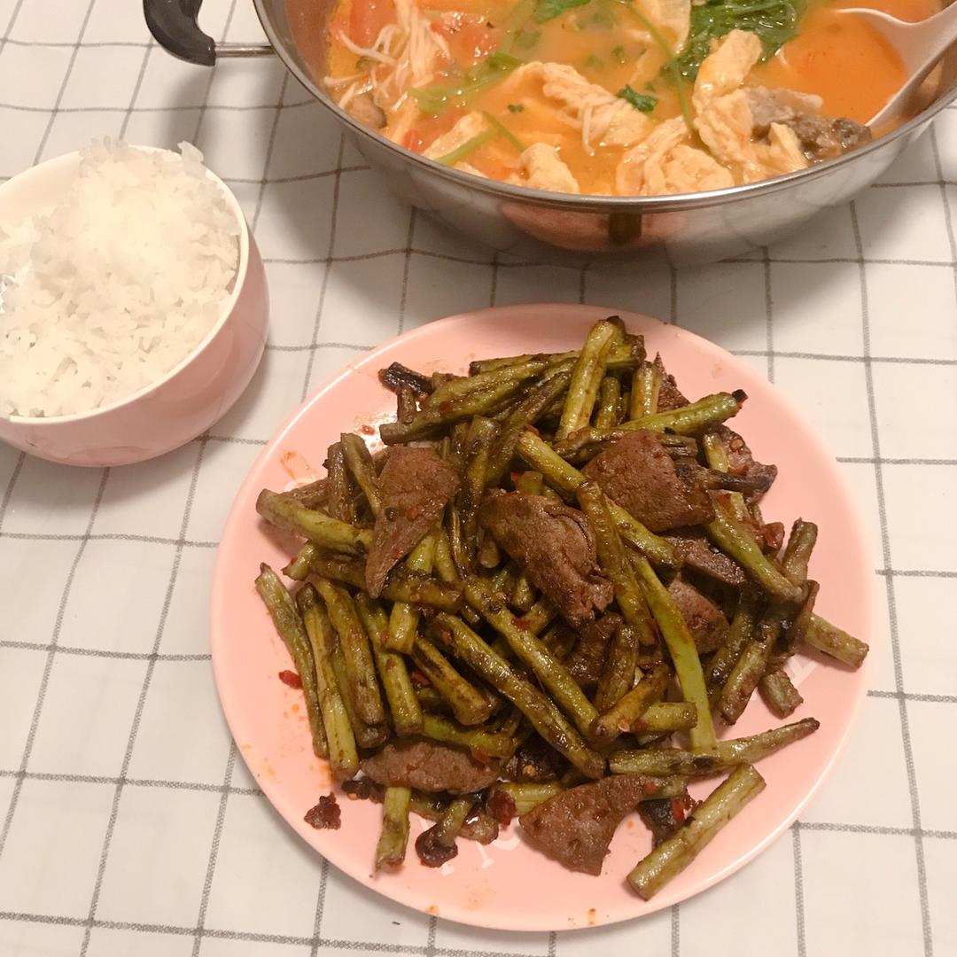 豇豆炒肉