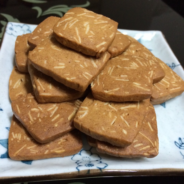 黑糖杏仁饼干