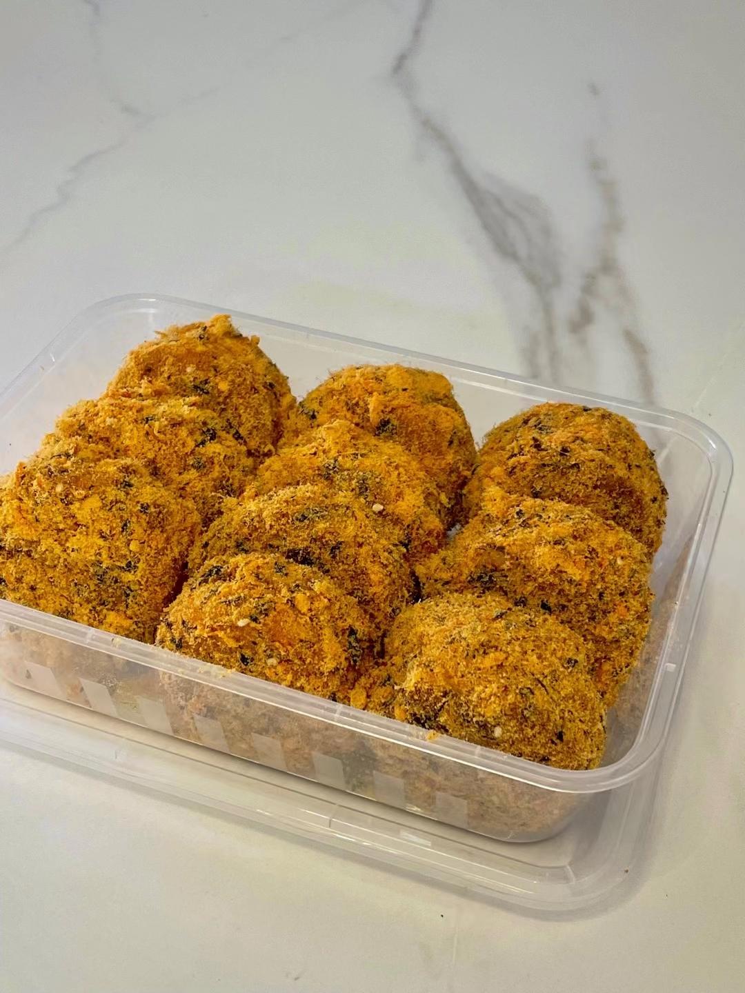 朋友都说比鲍师傅好吃的海苔肉松小贝