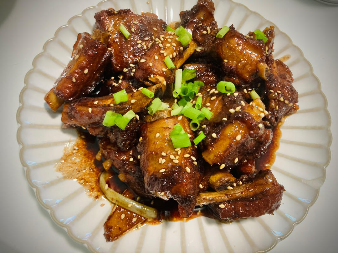 糖醋排骨/糖醋小排（不放油）（12345口诀做出正宗上海本帮）
